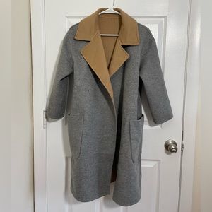 Reversible Blended Wool (88%) Coat
- Size US XXS，155cm/80A
- Original price $950